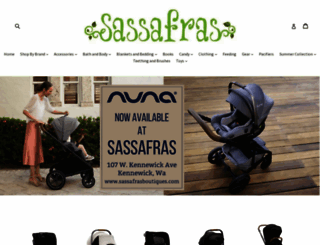sassafrasboutiques.com screenshot