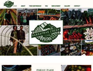 sassafrascreekfarm.com screenshot