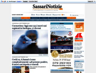 sassarinotizie.it screenshot