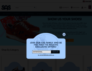 sasshoes.com screenshot