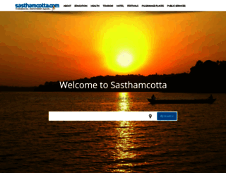 sasthamcotta.com screenshot