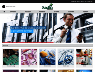 sasthatechnologies.com screenshot