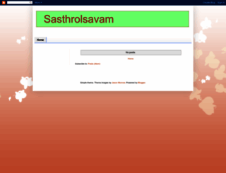 sasthrolsavam.blogspot.com screenshot