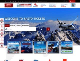 sastotickets.com screenshot