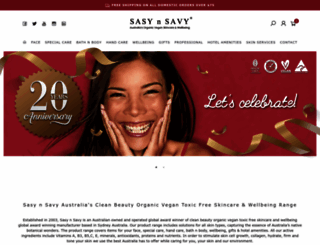 sasynsavy.com screenshot