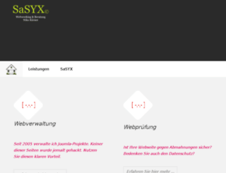 sasyx.com screenshot