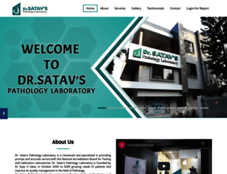 satavlaboratory.com screenshot