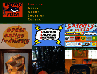 satchelspizza.com screenshot