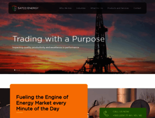 satcoenergy.com screenshot
