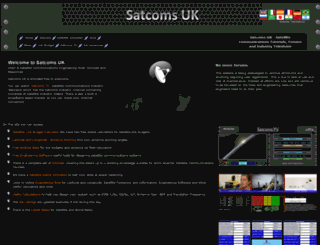 satcoms.org.uk screenshot