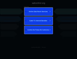 satcontrol.org screenshot