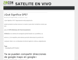 sateliteenvivo.net screenshot