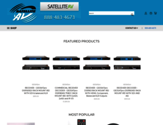satelliteav.com screenshot