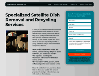 satellitedishremovalpro.com screenshot