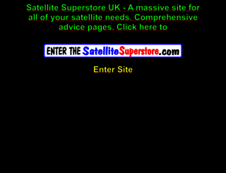 satellitesuperstore.co.uk screenshot