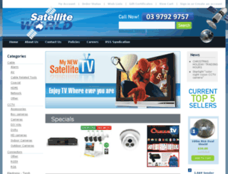 satelliteworld.com.au screenshot