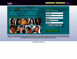 sathi.com screenshot