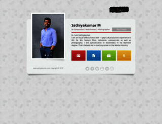 sathiyakumar.com screenshot