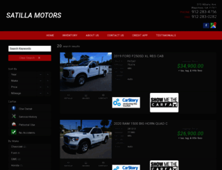 satillamotors.com screenshot