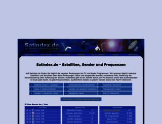 satindex.de screenshot