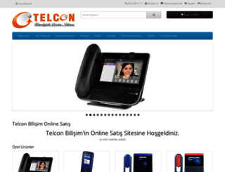 satis.telcon.com.tr screenshot