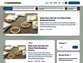 satisfashion.org screenshot