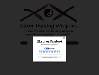 satoritrainingweapons.com screenshot