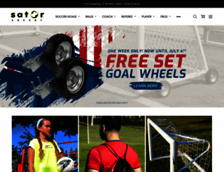 satorsoccer.com screenshot