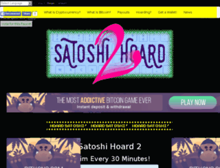 satoshihoard2.com screenshot