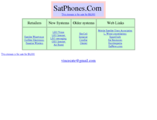 satphones.com screenshot