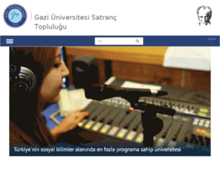 satranc.gazi.edu.tr screenshot