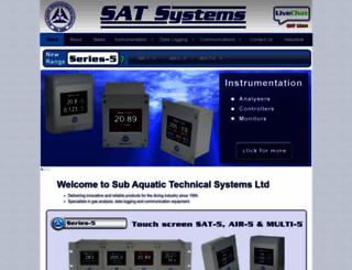 satsystems.co.uk screenshot