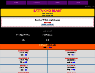 satta-king-blast.com screenshot