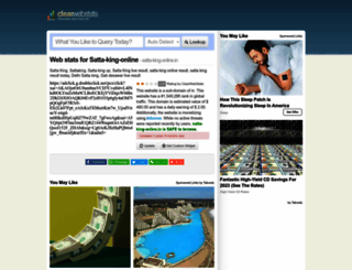 satta-king-online.in.clearwebstats.com screenshot
