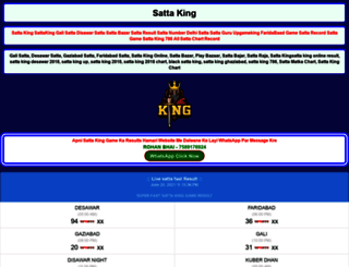 satta-kings.in screenshot