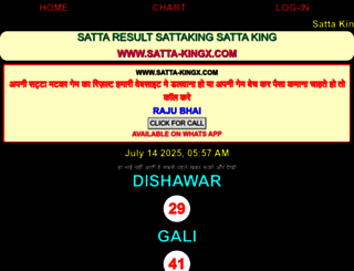 satta-kingx.com screenshot