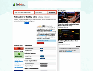 sattaking-online.com.cutestat.com screenshot