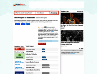 sattamatka.digital.cutestat.com screenshot