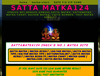 sattamatka124.yolasite.com screenshot