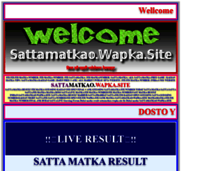 sattamatkao.wapka.site screenshot