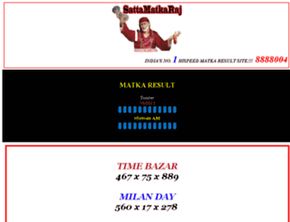sattamatkaraj.com screenshot