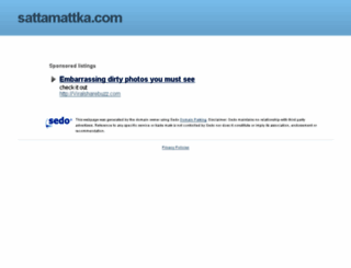 sattamattka.com screenshot
