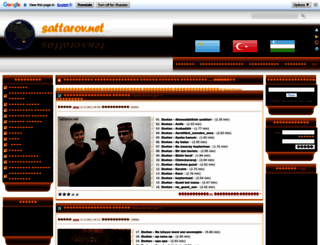 sattarov.net screenshot