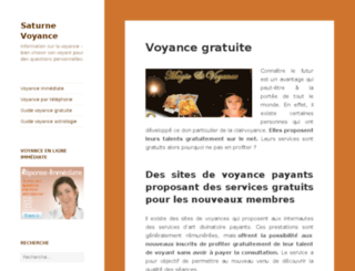 saturne-voyance.com screenshot