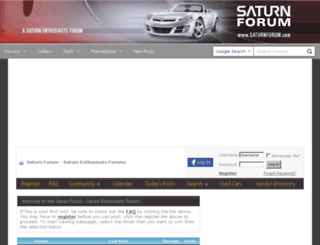 saturnforum.com screenshot
