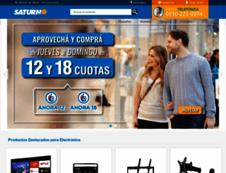 saturno.com.ar screenshot