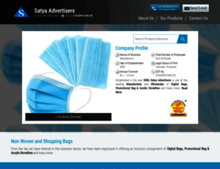 satyaadvertisers.com screenshot