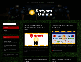 satyam-online.com screenshot