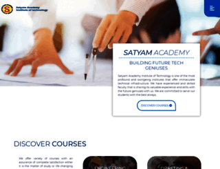 satyamacademy.com screenshot