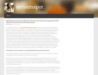 satyamspot.wordpress.com screenshot